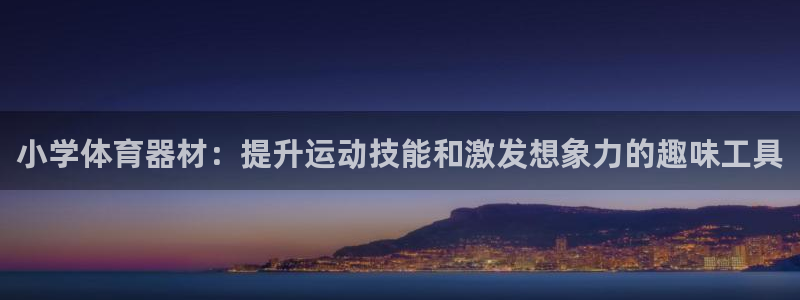 富联平台去 58534I 平台：小学体育器材：提升运