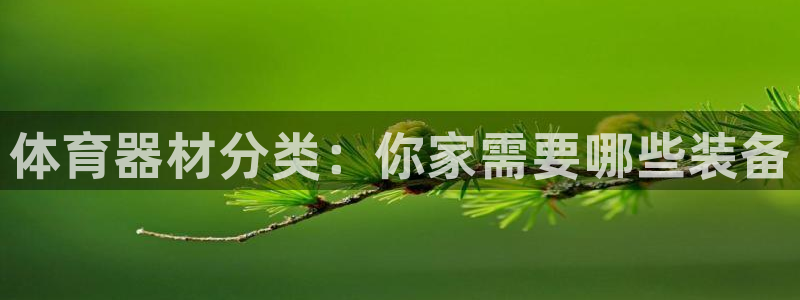 富联官方网站下载安装手机版：体育器材分类：你家需要哪