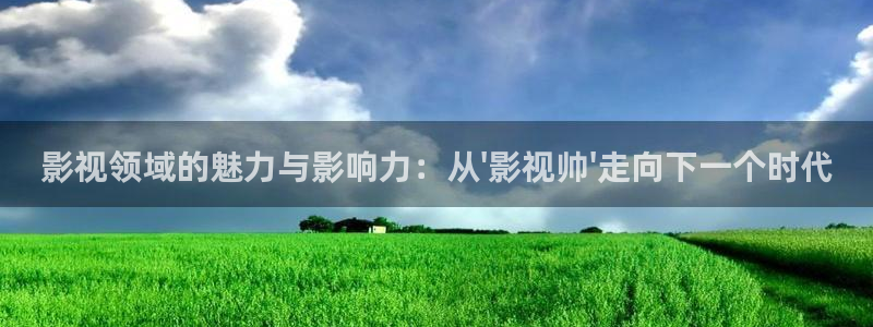 小小影院免费高清：影视领域的魅力与影响力：从\'影视帅\'走向下一个时代
